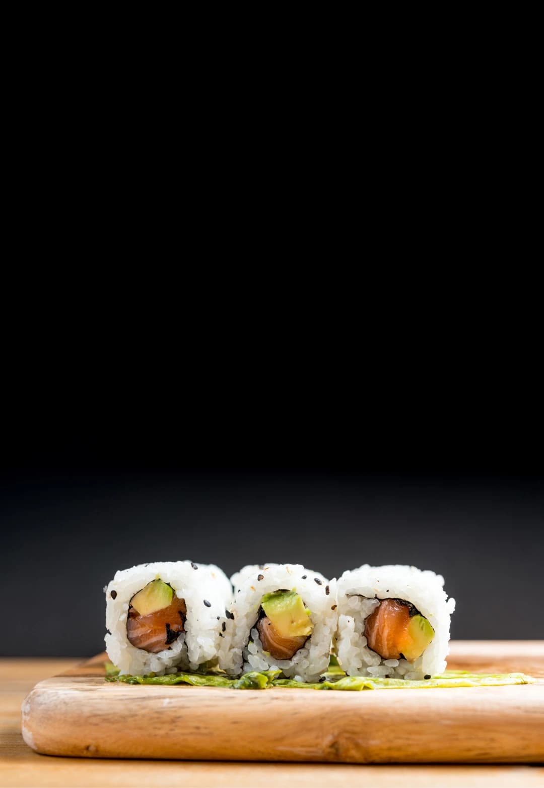 Main sushi display